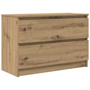 TV skříňka dub artisan 80x35x54 cm kompozitní dřevo - obrázek 2