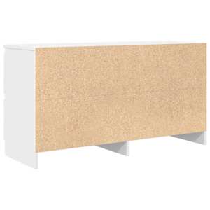 TV skříňka bílá 100x35x54 cm Dřevěná konstrukce - obrázek 8