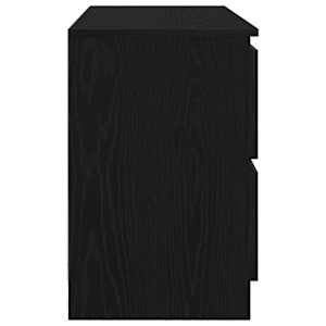 TV skříňka černá 100x35x54 cm kompozitní dřevo - obrázek 7