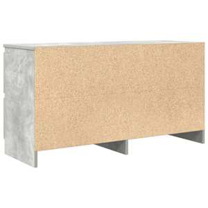 TV skříňka betonově šedá 100x35x54 cm kompozitní dřevo - obrázek 8