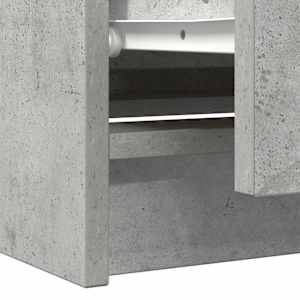 TV skříňka betonově šedá 100x35x54 cm kompozitní dřevo - obrázek 10