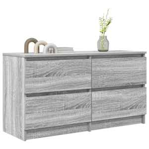 TV skříňka šedá sonoma 100x35x54 cm kompozitní dřevo - obrázek 4