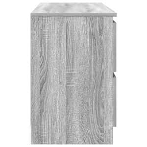 TV skříňka šedá sonoma 100x35x54 cm kompozitní dřevo - obrázek 7