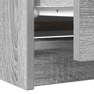 TV skříňka šedá sonoma 100x35x54 cm kompozitní dřevo - obrázek 10
