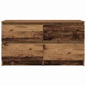 TV stolek old wood 100x35x54 cm kompozitní dřevo - obrázek 6