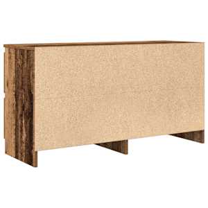 TV stolek old wood 100x35x54 cm kompozitní dřevo - obrázek 8