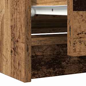 TV stolek old wood 100x35x54 cm kompozitní dřevo - obrázek 10