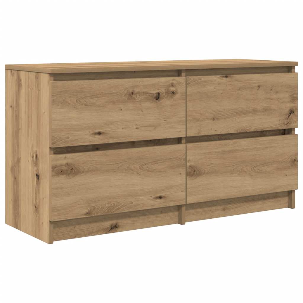 vidaXL TV skříňka dub artisan 100x35x54 cm kompozitní dřevo