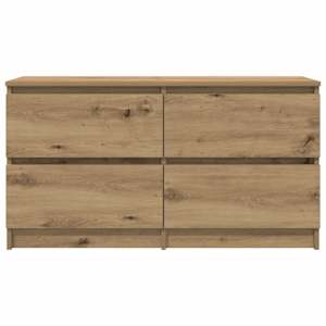 TV skříňka dub artisan 100x35x54 cm kompozitní dřevo - obrázek 6