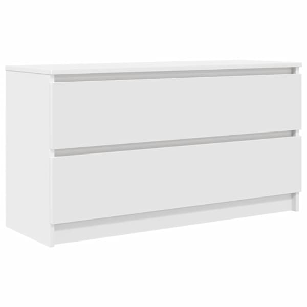 vidaXL telerikapp Valge 100x35x54 cm Engineered Wood