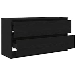 TV skříňka černá 100x35x54 cm kompozitní dřevo - obrázek 5