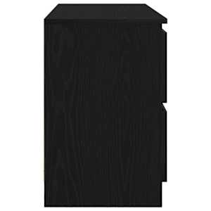 TV skříňka černá 100x35x54 cm kompozitní dřevo - obrázek 7