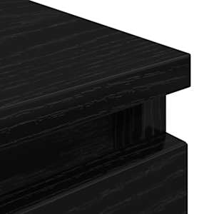 TV skříňka černá 100x35x54 cm kompozitní dřevo - obrázek 9