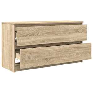 TV skříňka dub sonoma 100x35x54 cm kompozitní dřevo - obrázek 5