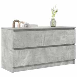 TV skříňka betonově šedá 100x35x54 cm kompozitní dřevo - obrázek 4