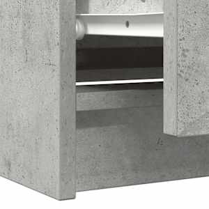 TV skříňka betonově šedá 100x35x54 cm kompozitní dřevo - obrázek 10