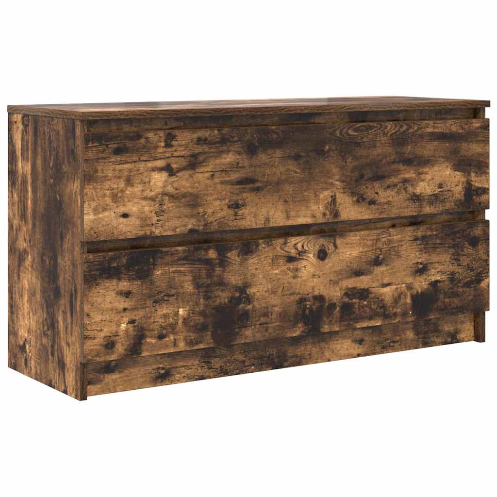 vidaXL TV skříňka kouřový dub 100x35x54 cm kompozitní dřevo