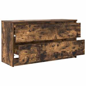 TV skříňka kouřový dub 100x35x54 cm kompozitní dřevo - obrázek 5
