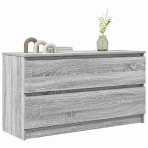TV skříňka šedá sonoma 100x35x54 cm kompozitní dřevo - obrázek 4