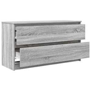 TV skříňka šedá sonoma 100x35x54 cm kompozitní dřevo - obrázek 5