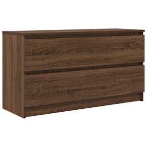 TV skříňka hnědý dub 100x35x54 cm kompozitní dřevo - obrázek 2