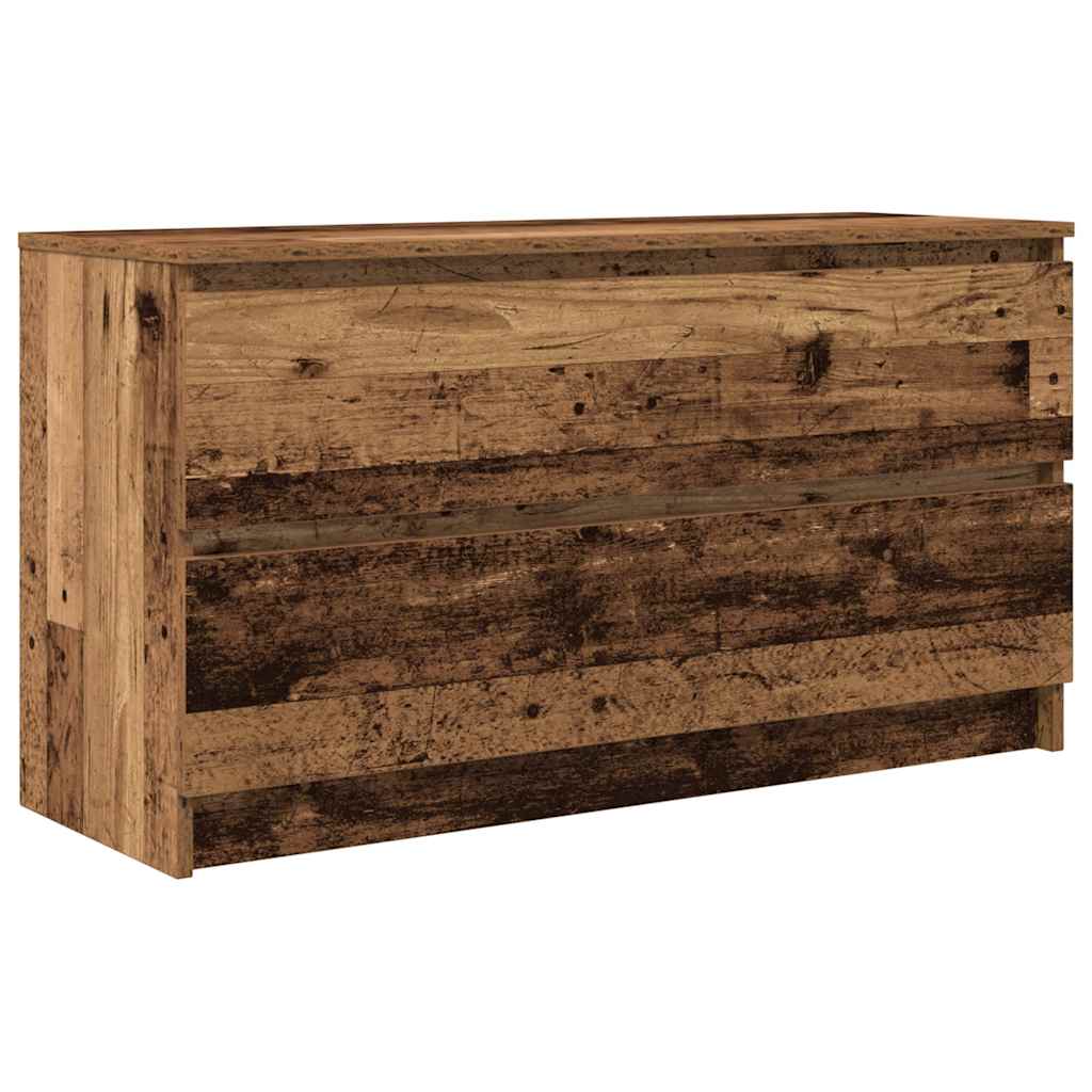 vidaXL TV stolek old wood 100x35x54 cm kompozitní dřevo