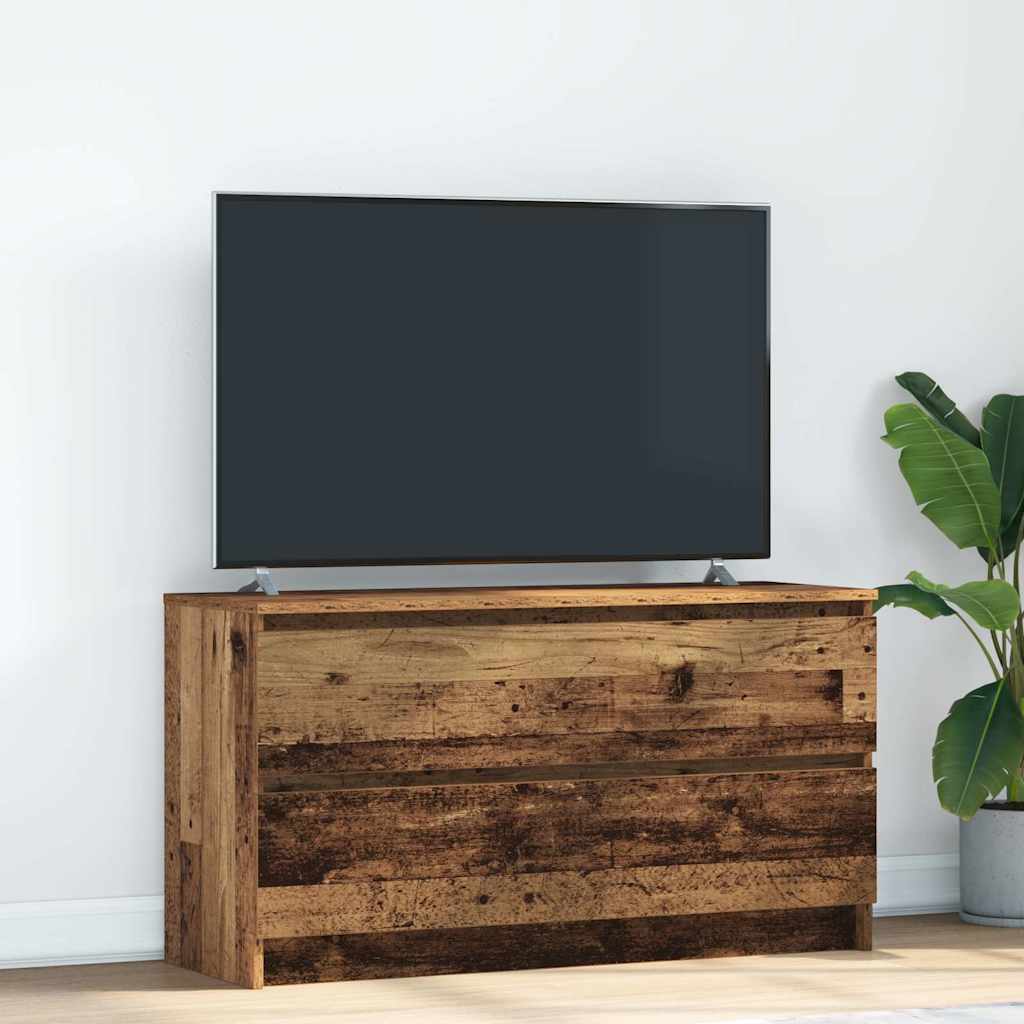 vidaXL Comodă TV, lemn vechi, 100x35x54 cm, lemn prelucrat