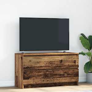 TV omarica starinski les 100x35x54 cm inženirski les