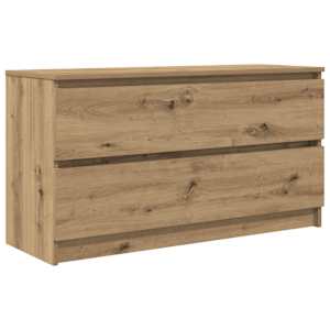 TV skříňka dub artisan 100x35x54 cm kompozitní dřevo - obrázek 2