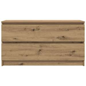TV skříňka dub artisan 100x35x54 cm kompozitní dřevo - obrázek 6