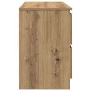 TV skříňka dub artisan 100x35x54 cm kompozitní dřevo - obrázek 7