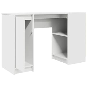 Psací stůl bílý 120x42x76 cm kompozitní dřevo - obrázek 5