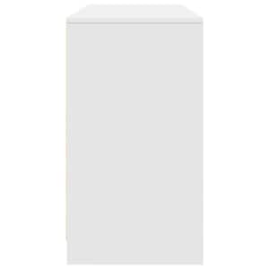 Psací stůl bílý 120x42x76 cm kompozitní dřevo - obrázek 7