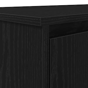 Psací stůl Černý dub 120x42x76 cm Dřevěné konstrukce - obrázek 10