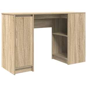 vidaXL kirjutuslaud, Sonoma tamm, 120x42x76 cm, tehispuit