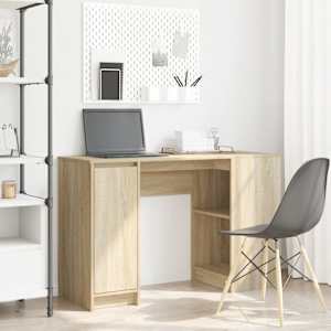 Pisalna miza sonoma hrast 120x42x76 cm inženirski les