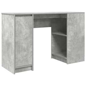 vidaXL kirjutuslaud, betoonhall, 120x42x76 cm, tehispuit