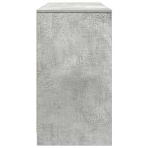 Psací stůl betonově šedý 120x42x76 cm kompozitní dřevo - obrázek 7