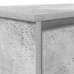 Psací stůl betonově šedý 120x42x76 cm kompozitní dřevo - obrázek 10