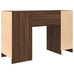 Psací stůl hnědý dub 120x42x76 cm kompozitní dřevo - obrázek 8