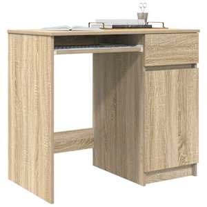 Psací stůl dub sonoma 86x49x76 cm kompozitní dřevo - obrázek 4