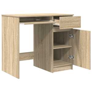 Psací stůl dub sonoma 86x49x76 cm kompozitní dřevo - obrázek 5
