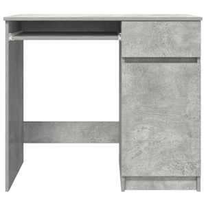 Psací stůl betonově šedý 86x49x76 cm kompozitní dřevo - obrázek 6