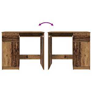 Psací stůl old wood 86x49x76 cm kompozitní dřevo - obrázek 9