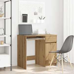 Pisalna miza artisan hrast 86x49x76 cm inženirski les