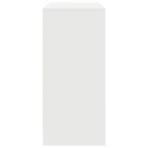 Příborník se zásuvkami a dvířky bílý 70,5x34x74,5 cm - obrázek 7