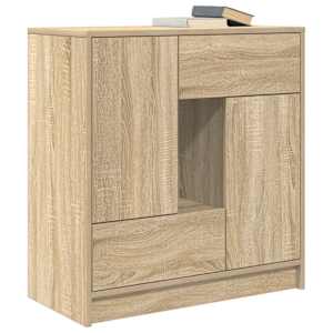 Příborník se zásuvkami a dvířky Dub Sonoma 70,5x34x74,5 cm - obrázek 4
