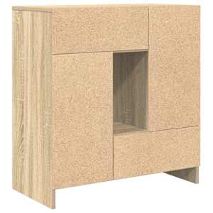 Příborník se zásuvkami a dvířky Dub Sonoma 70,5x34x74,5 cm - obrázek 8