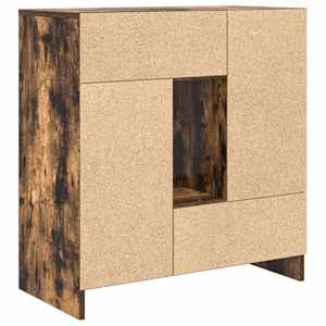Příborník se zásuvkami a dvířky kouřový dub 70,5x34x74,5 cm - obrázek 8