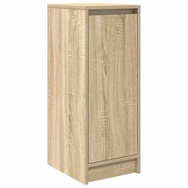 vidaXL kingakapp, Sonoma tamm, 29,5x34x76 cm, tehispuit